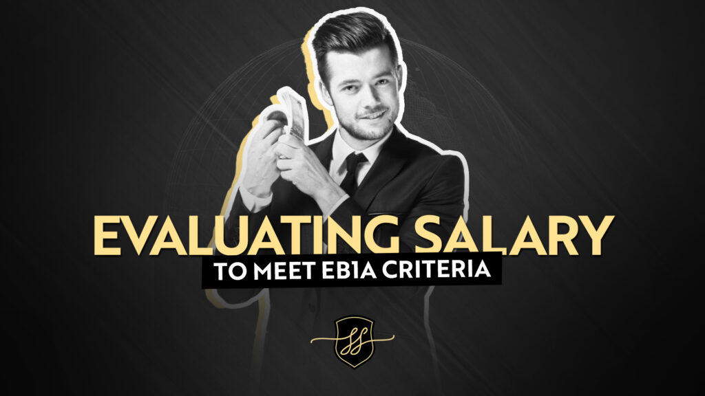 Header image for Does My Salary Meet EB1A Criteria?