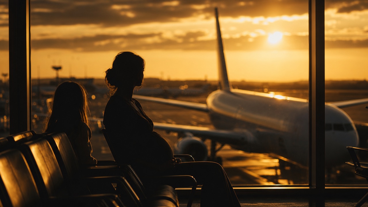sponsoring a parent for a green card β family reviewing immigration paperwork