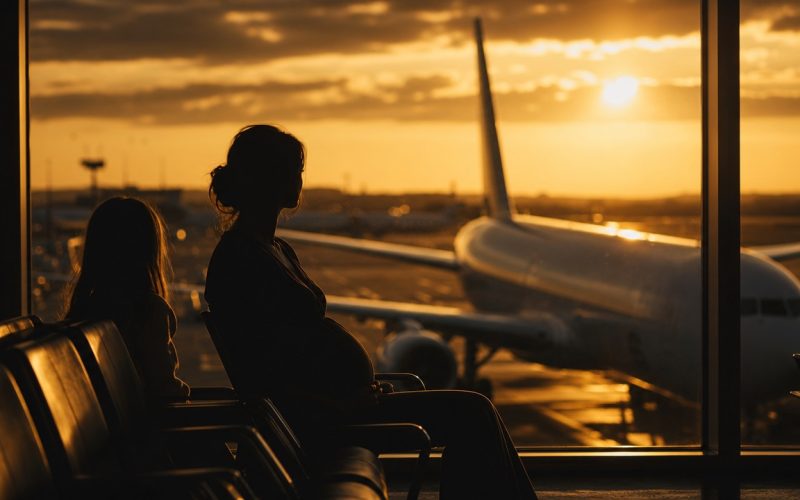sponsoring a parent for a green card — family reviewing immigration paperwork